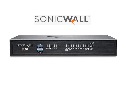 SONICWALL TZ670 TOTAL SECURE - ESSENTIAL EDITION 1YR