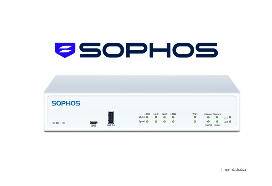SD-RED 20 Rev.1 Appliance - with multi-region power adapter
