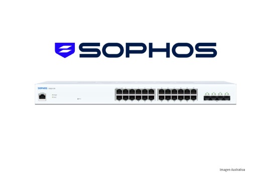 CS110-24FP Sophos Switch - 24 port with Full PoE - US power cord
