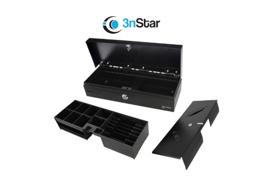 3NSTAR Flip Lid Cash Drawer with Microswitch