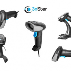 3NSTAR 2D Handheld Barcode Scanner with Auto-Sense Base &ndash; 1280 &times; 800 Resolution