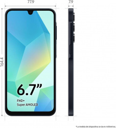 Celulares SAMSUNG SAMSUNG A16 128GB NEGRO